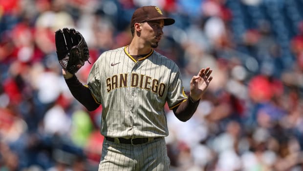 Former San Diego Padres pitcher Blake Snell